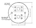 JV-BB Positive Displacement Gear Flow Meter_drawing2